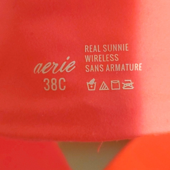 NWOT Real Sunnie Wireless Bra Aerie 38C - Picture 8 of 8